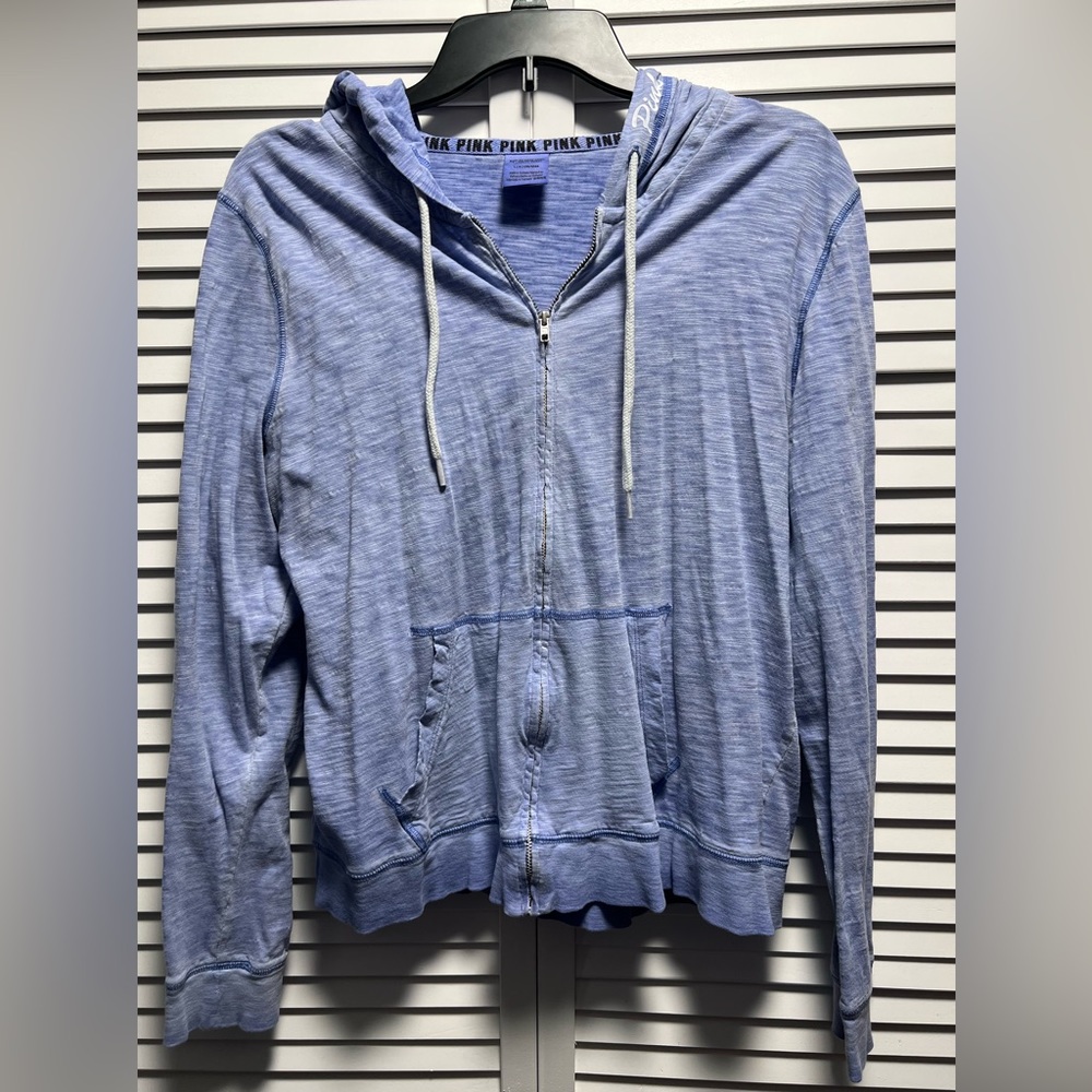 PINK Lightweight Zip Up Size L